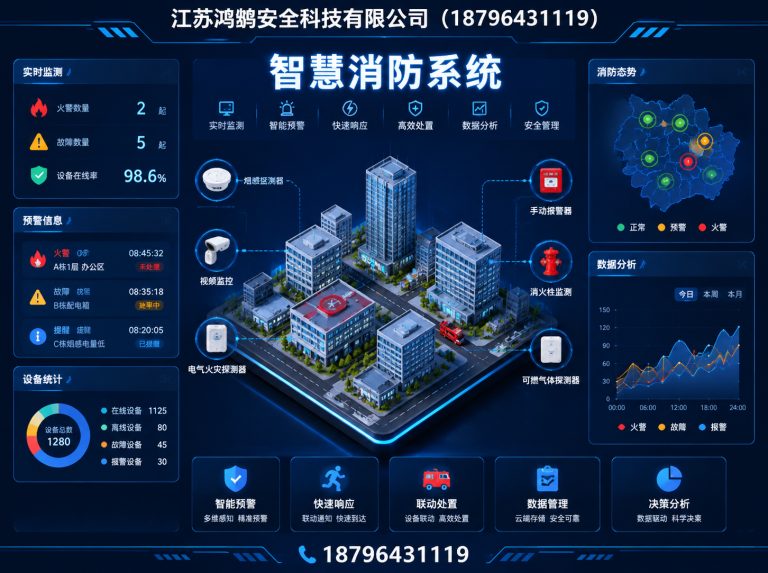 辽源消防通信指挥展示图